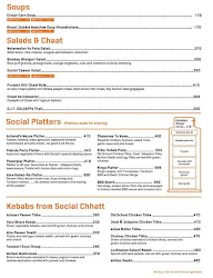 Social menu 5