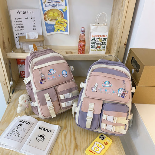 Title 5, Womens Japanese Style Large Capacity Simple Ba...