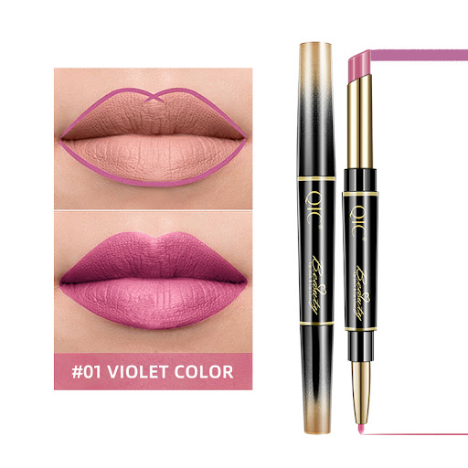 Title 7, 2-in-1 Matte Waterproof Non-Stick Lipstick Penc...