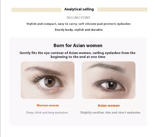 Title 8, Color Not Hurting Eyelid Stainless Steel Shapin...