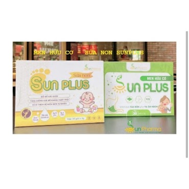Men Hữu Cơ Sunplus + Sữa Non Sunplus Bổ Sung Chất Xơ, Bé Hết Táo Bón - Tăng Sức Đề Kháng Nuôi Con Nhàn Tênh