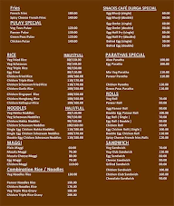 Cheezylicious Cafe menu 2