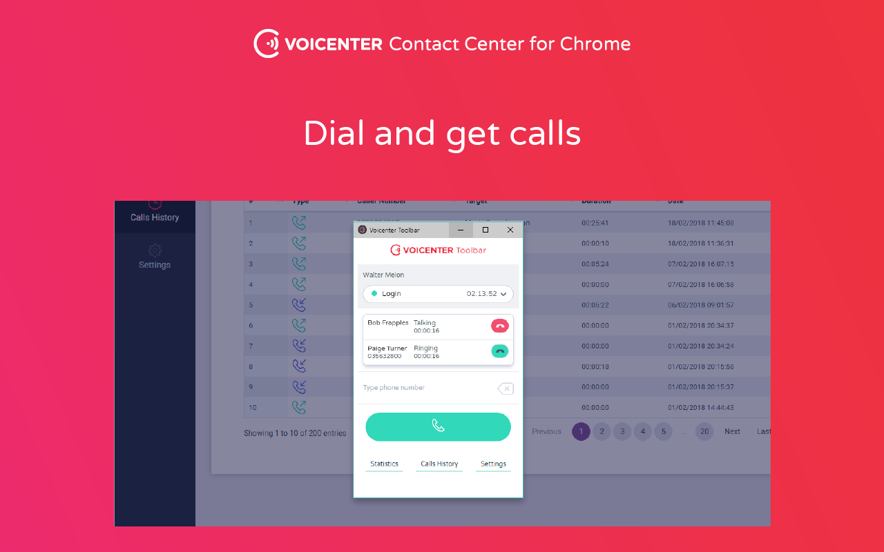 Voicenter Contact Center Extension Preview image 5