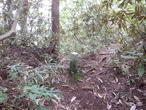 境界石碑（1526m北峰）