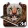 3D Neon Cheetah Theme icon