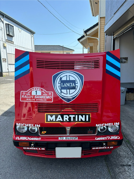 デルタのLANCIA  DELTA integrale 16V・MARTINI・モーターファンフェスタ2024・OZracing・speedlineに関するカスタム事例の投稿画像16枚目