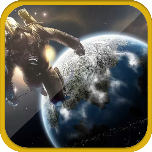 A Spaceman in Outer Space 個人化 App LOGO-APP開箱王