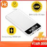 Sạc Dự Phòng 10000Mah Sạc Dự Phòng Tích Hợp Màn Hình Hiển Thị Led Dung Lượng 10000Mah Xạc Dự Phòng 10000Mah