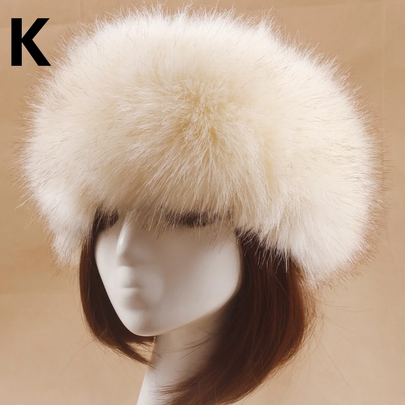 Faux Fur Padded Hat Without Empty Top Hat