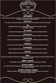 The Dessert Street menu 5