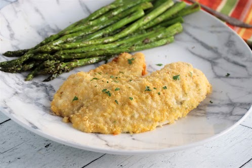 Parmesan Crusted Ranch Tilapia