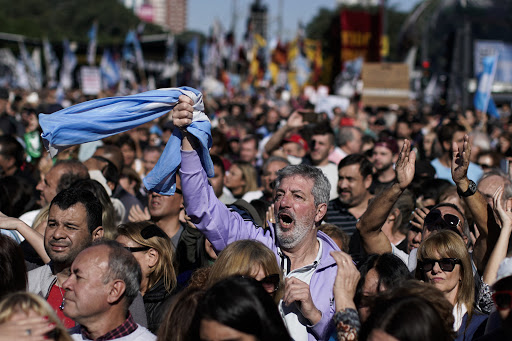 Demonstracije protiv MMF-a u Argentini