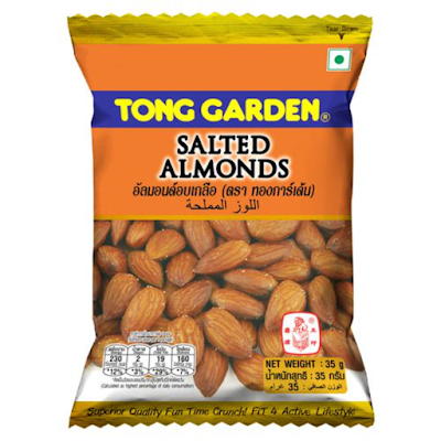 Tong Garden Salted Almonds 35 Gm