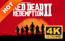 Red Dead: RedemptionⅡ HD Games New Tabs Theme small promo image