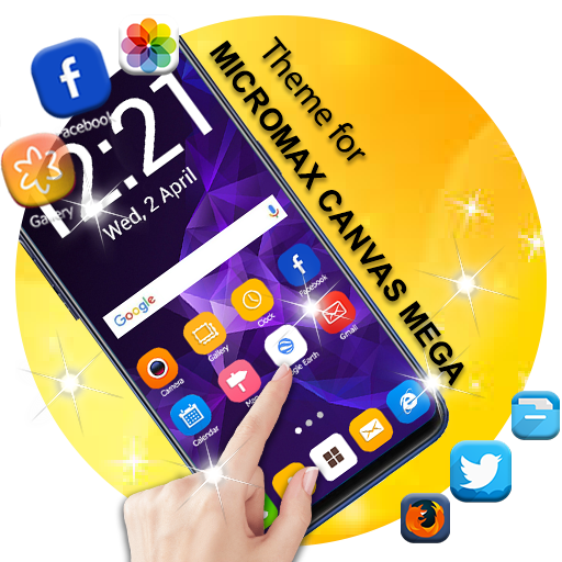 Launcher Themes for  Micromax Canvas Mega