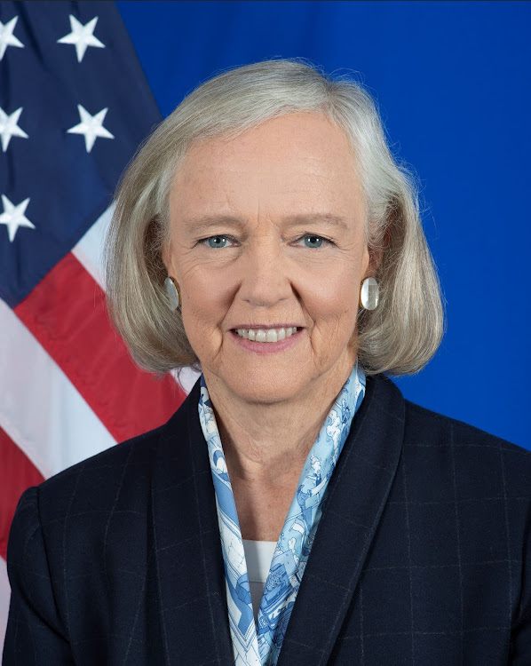 US ambassador to Kenya Meg Whitman.