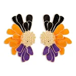 Black Orange Purple