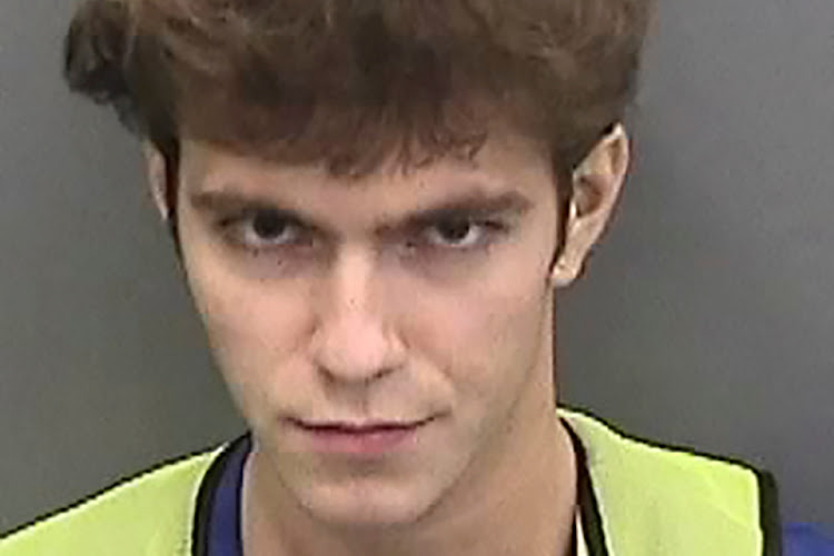 Graham Ivan Clark, 17, poses for a booking photo at Hillsborough County Jail in Tampa, Florida, US.