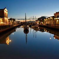 Cesenatico al crepuscolo di Isidoro. 