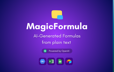 MagicFormula small promo image