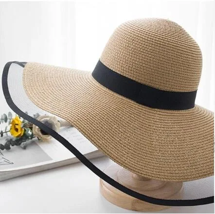 Chapeau Hepburn femme été, parasol, protection solaire élégante et respirante pour journées ensoleillées, plage ou ville, un accessoire mode incontournable