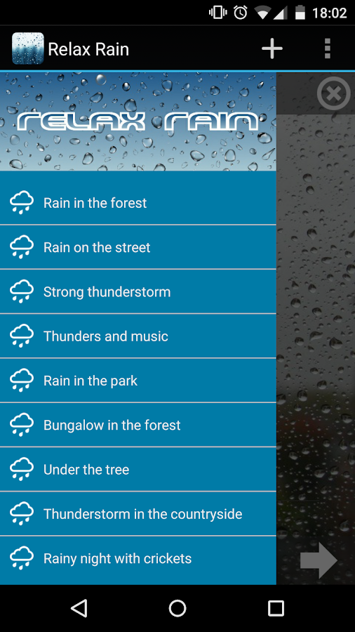   Relax Rain ~ Rain Sounds- screenshot  
