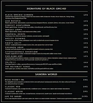 Black Orchid menu 5