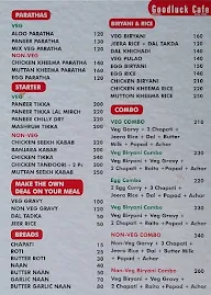 Chota Bite By Cafe Goodluck menu 2