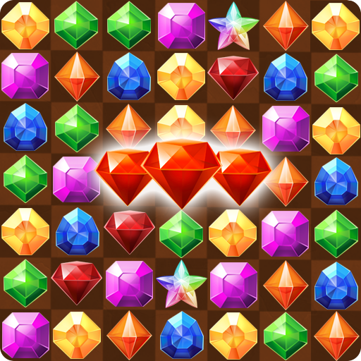 Jewels pirate treasure icon