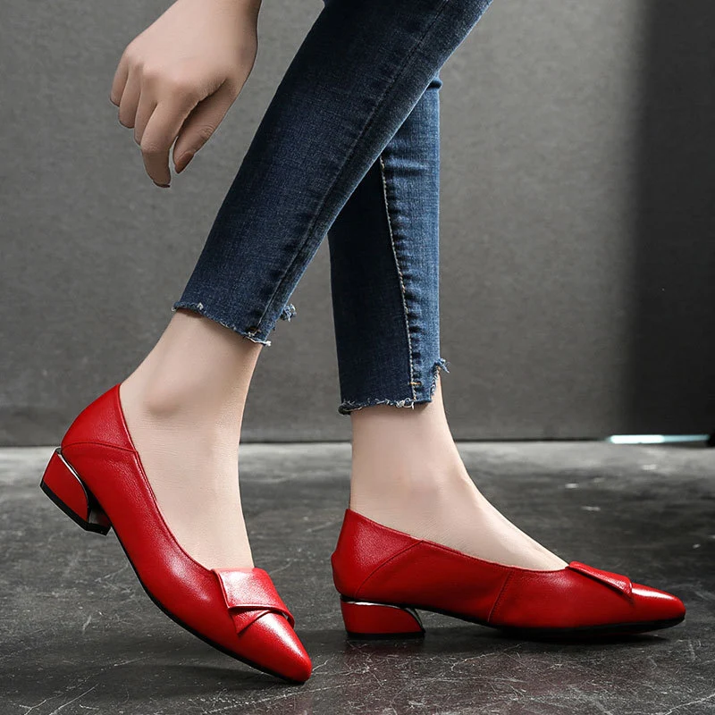 Title 4, Chaussures femme grande taille, bout pointu, ta...