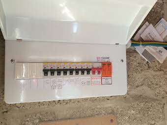 Replacement old fuseboard to new 18th edition consumer unit album cover