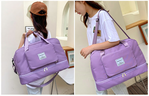 Title 4, Foldable Travel Duffel Bags Sports Gym Tote Bag...