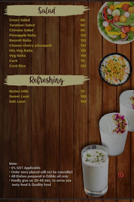 Satyam Foodcourt menu 1