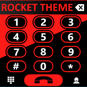 Theme Rocketdial Mixer Red