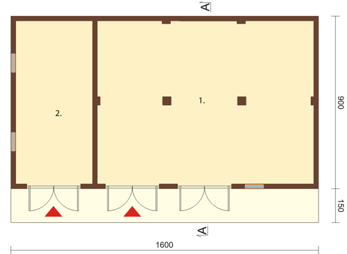 ZG-22 - Rzut parteru