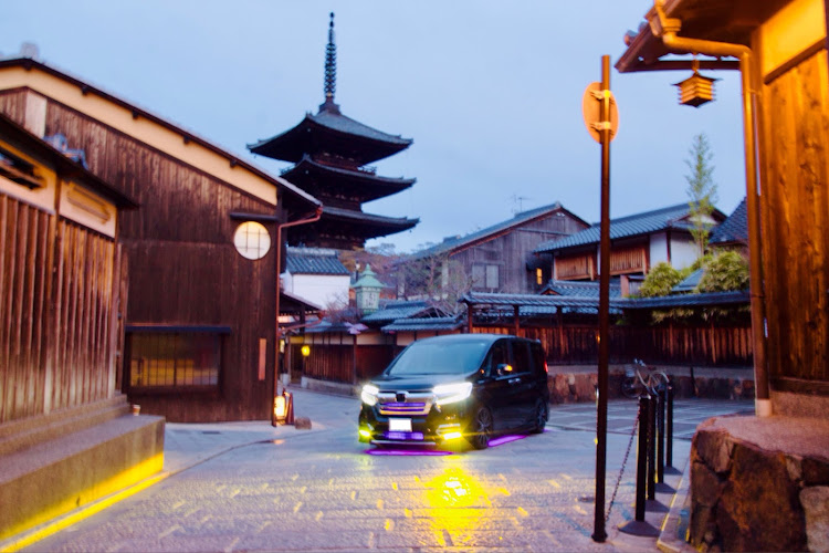 ステップワゴンの桜と愛車・京都めぐり・ドローン撮影・PickUpCarsで会いましょうに関するカスタム事例の投稿画像6枚目