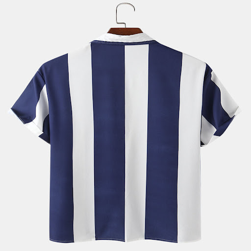 Title 7, Mens Casual Short-sleeved Shirt, Breathable an...