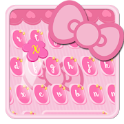 Hello pink cute kitty keyboard  Icon