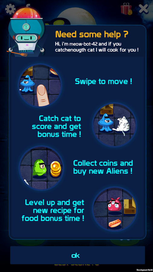    Aliens eat cats : trio path- screenshot  