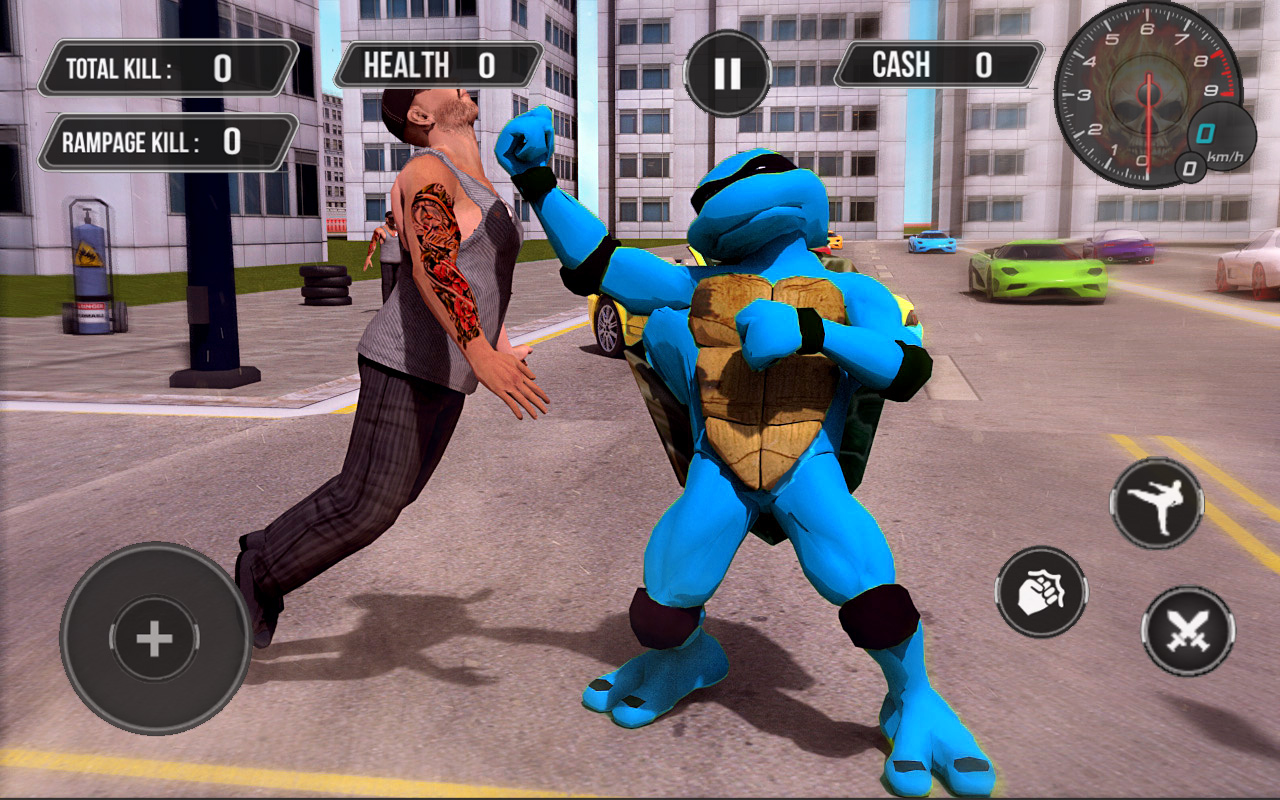 Ninja Shadow Turtle Warrior Apl Android Di Google Play