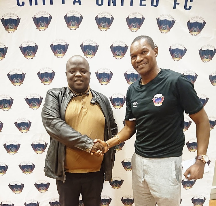 Chippa United Chairman Siviwe “Chippa” Mpengesi introduces and welcomes newly appointed head Coach Norman Mapeza.