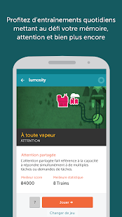  Lumosity-Entraînement cérébral – Vignette de la capture d'écran  