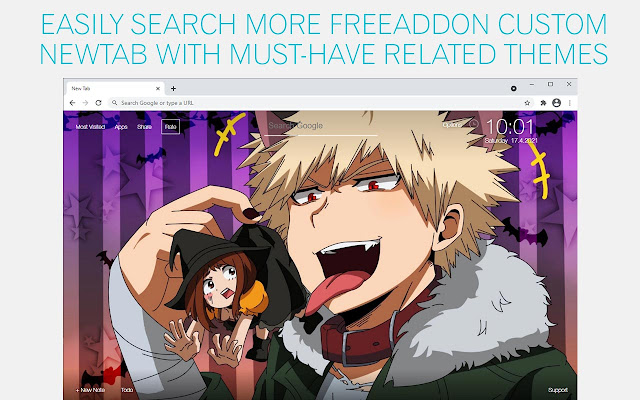 My Hero Academia Ships Backgrounds HD New Tab