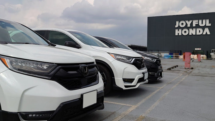 CR-Vのモデューロバンパー・ジョイフルホンダ・皆様ありがとうございましたに関するカスタム事例の投稿画像1枚目