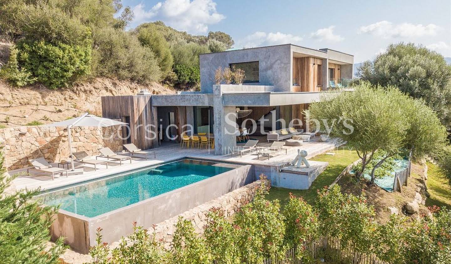 Villa with pool and terrace Olmeto