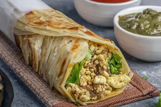 Double Egg Bhurji Roll