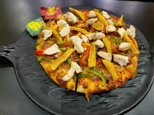 Loaded Chicken Pizza [8 Inches]