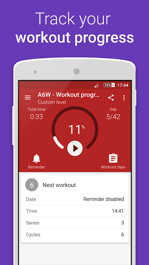    Abs workout- screenshot  
