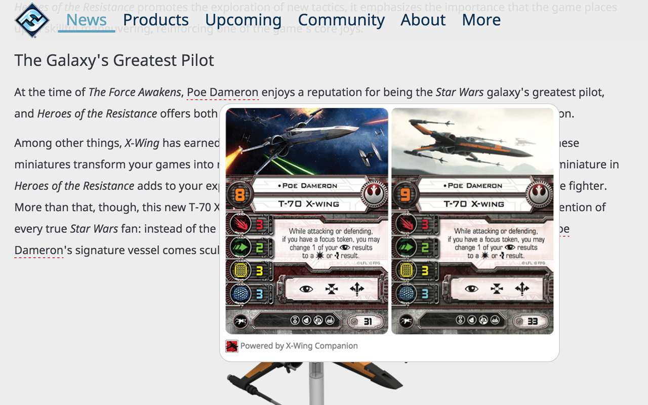 X-Wing Companion Card Viewer Preview image 0