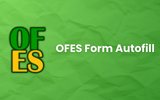 OFES Form Autofill